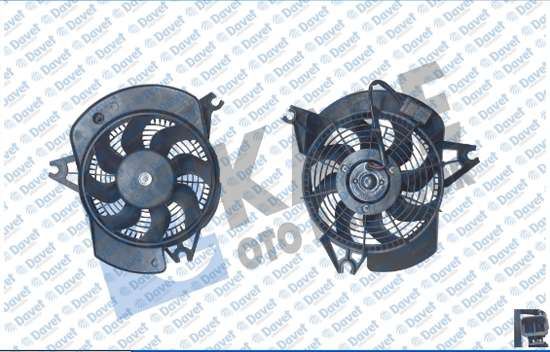 KALE 360245 Fan Motoru Hyundai H-1 - Starex 2.5 Tci 02> (12v)